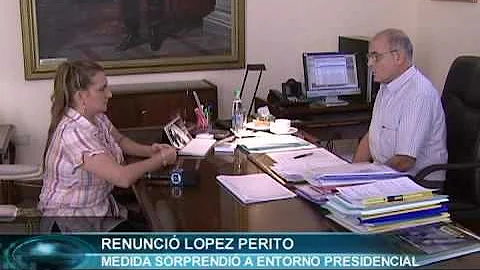 RENUNCI MIGUEL LPEZ PERITO  - Canal 13