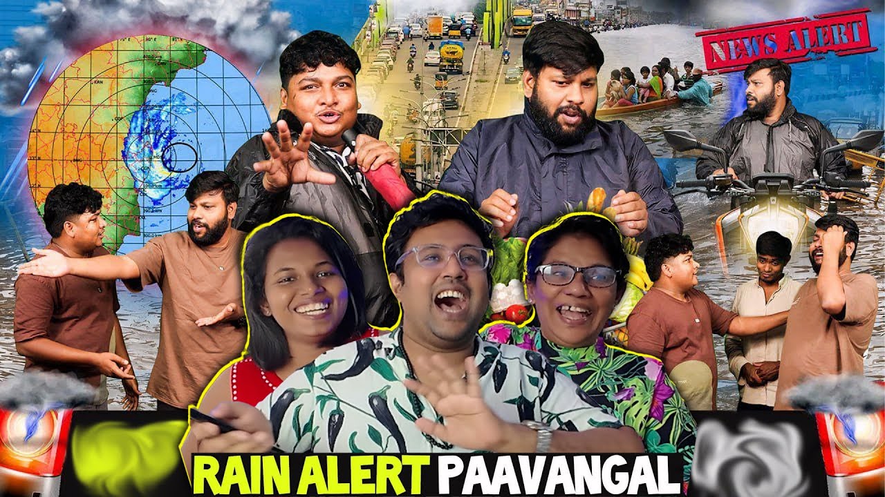 Rain Alert Paavangal 😮 | Ramstk Family