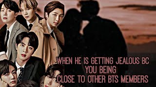 Jimin getting jealous because you being close to BTS members[Jimin FF][BTS REACTION][BTS FF]🤭🤭