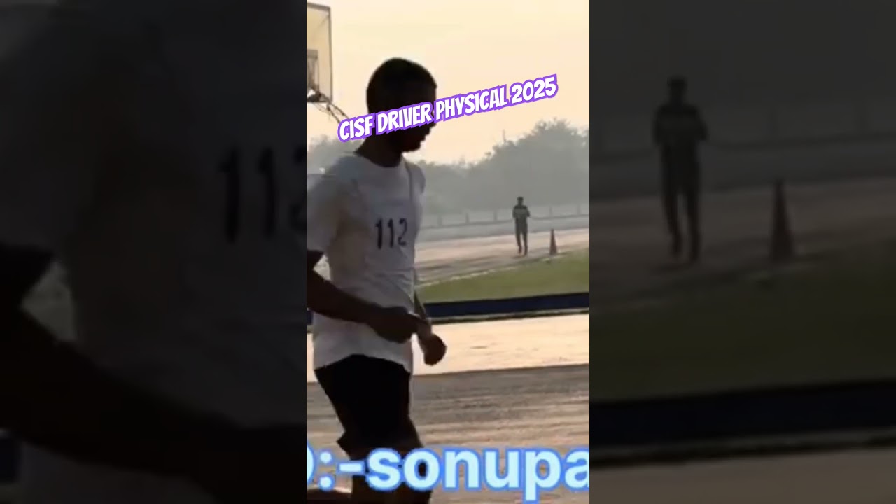 Cisf driver Running 15 September 2025 