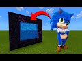 How To Make A Portal To The Baby Sonic Dimension in Minecraft!