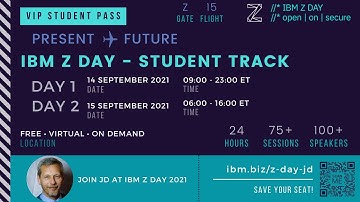 IBM Z Day 2021 #ZDay2021