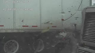 Iowa State Patrol crash video clip 3
