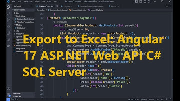 Angular 17 Download files ASP.NET Core Web API (C#) and SQL Server | Example 3/5