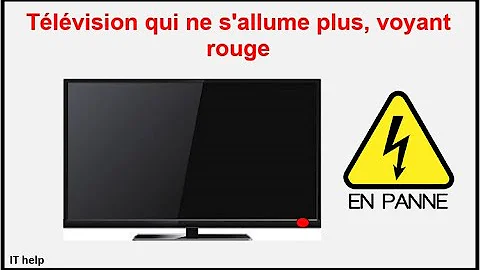 Pourquoi ma télé ne veut plus s'allumer ?