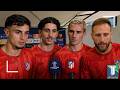 Jan Oblak, Johnny Cardoso, Griezmann y Pubill reaccionan al empate de Atlético de Madrid y Arsenal