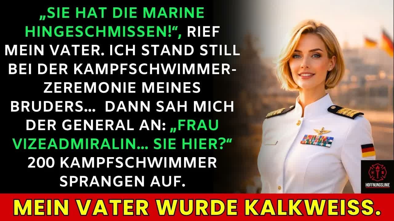 Mein Vater beleidigte mich bei der SEAL Zeremonie meines Bruders – Dann sagte sein General…