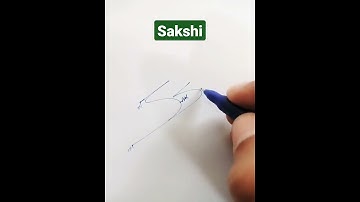 Sakshi Name Signature Request done