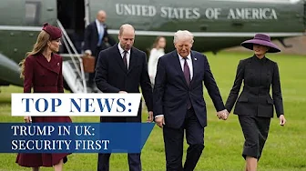 Trump in UK  Security First | Royal News
