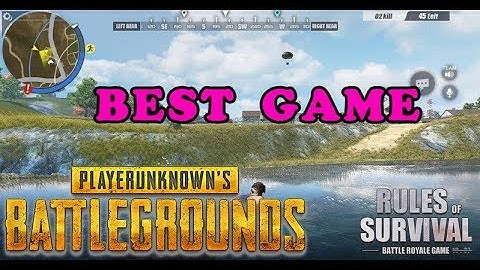 RULES OF SURVIVAL GAMEPLAY