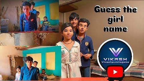 लड़की का नाम बताओ #trending #puzzle #viral #puzzlegame #vikashpuzzlegame #youtube 