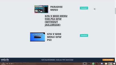 (GTA5/PS3) MOD MENU | NO JAILBREAK OFW | //Offline 1.28 | TUTORIAL + DOWNLOAD