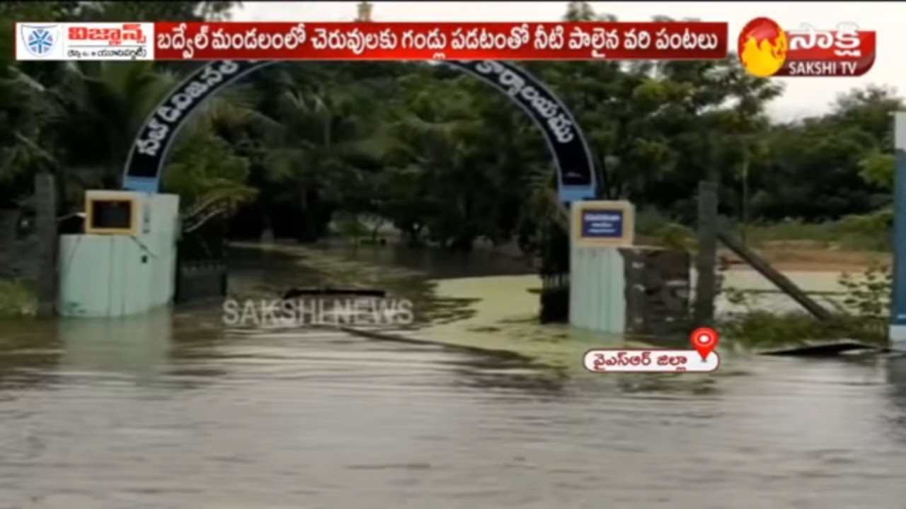 Heavy Rains Lash YSR Kadapa District | Sakshi TV
