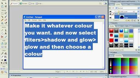 Adobe Fireworks Tutorial: How to Make a Watermark