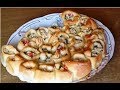 Отрывной мясной пирог Хризантема. Необычная формовка. Нарезать не нужно!