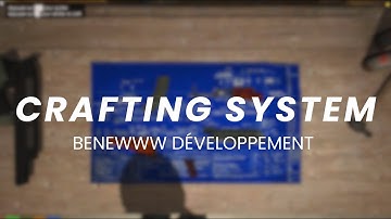 Interactive crafting system - Fivem Script