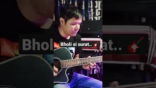 Bholi Si Surat  Dil To Pagal Hai  Guitar Cover