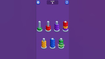 Nuts sort master solution games #shorts