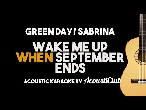 green-day/-sabrina---wake-me-up-when-september-ends-(acoustic-guitar-karaoke)