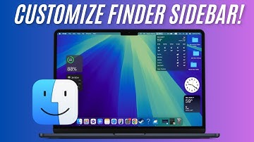 How to Customize Finder Sidebar on Mac in macOS Sequoia 15
