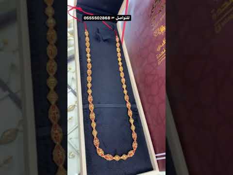 مريه ذهب عيار 21 شكل حديث ذهب بحريني للتواصل والطلب تواصل 0555502868
