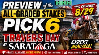 2026 TRAVERS STAKES + PICK 6 PREVIEW w/guest Barry Spears; Picks & Ponies Ep. 487
