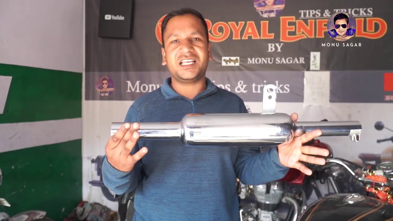 Best Sound Silencer For Royal Enfield BS6 🔥  Old dug dug sound monu sagar