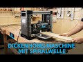 Dickenhobelmaschine mit spiralwelle igm ps33  igm werkzeuge and maschinen