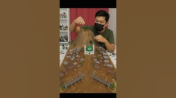 #MiniWorld #DioramaArt #MiniatureBuild #SatisfyingArt #ModelMaking #ArtProcess