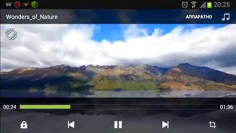 MX Player (by J2 Interactive) - video player for android.