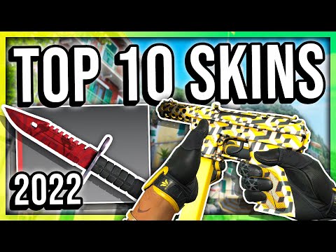 MY TOP 10 CS:GO SKINS 2022