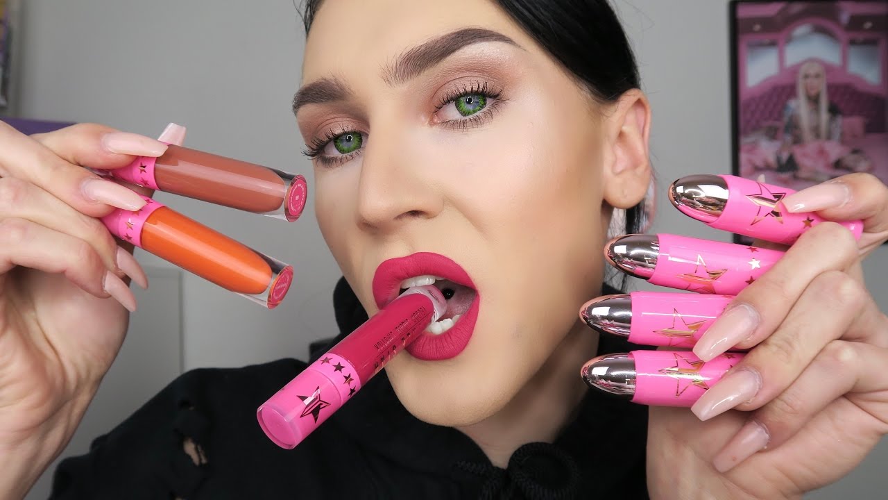 Jeffree Star Lip Ammo + Fall Shades | Swatch Party #3 | JessieMaya