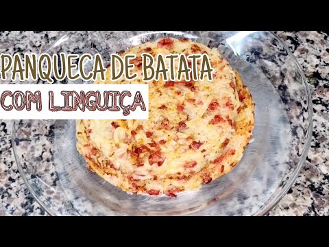 Vídeo: Panquecas De Batata Com Linguiça