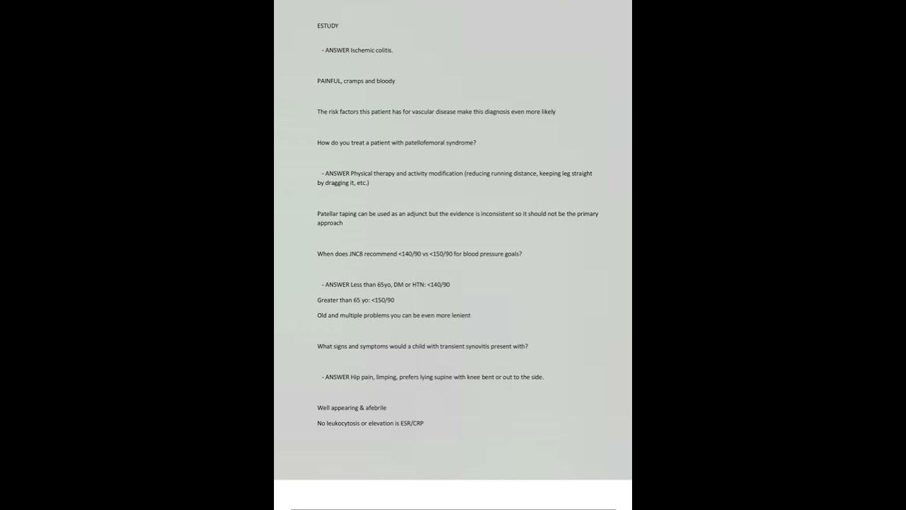 ABFM ITE 2023 TEST RATED 100 CORRECT YouTube