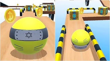 Sky Rolling Ball 3D - Levels 168 to 169