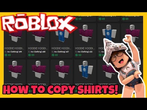 How to COPY Shirts in Roblox! *WORKING* - YouTube