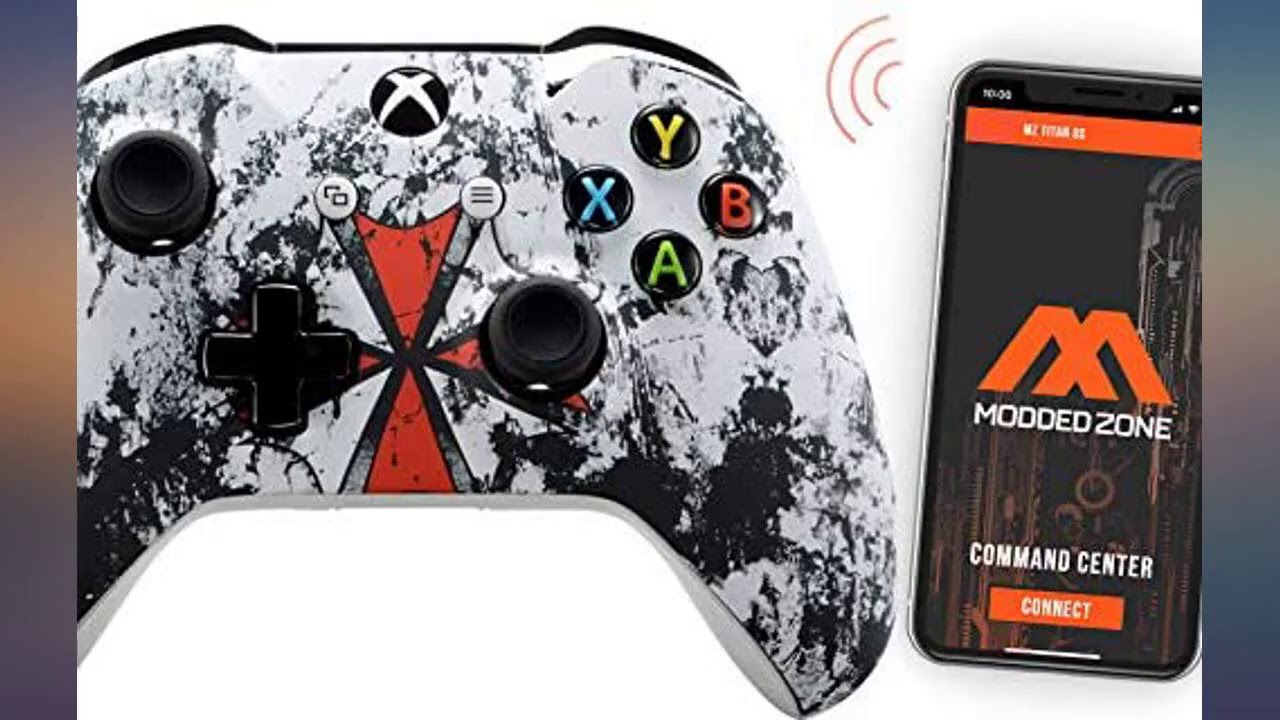 Evil Smart Rapid Fire Custom Modded Controller for Xbox One S Mods FPS Games and revieww