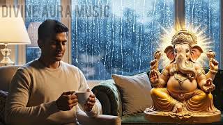Divine aura spiritual music: Where Rain Meets Inner Peace At Home #ganesh #morningmusic  screenshot 3