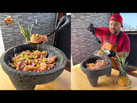 😍 Aguachile Piña Habanero, La Receta Perfecta Para Celebrar a Papá
