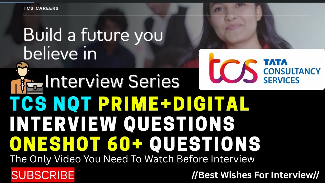 Crack TCS Prime Interview 2025 | Coding + Technical + HR Round ...