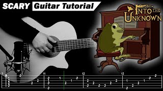 Over the Garden Wall  Into The Unknown (Theme Song) — Scary Guitar Tutorial + TABS +