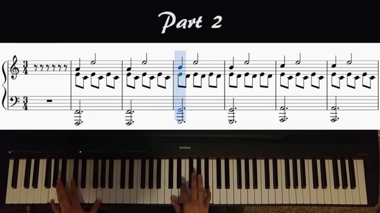 Interstellar: First Step by Hans Zimmer (piano tutorial + sheets) - YouTube