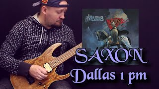 Играем соло Saxon - Dallas 1 pm. Разбор