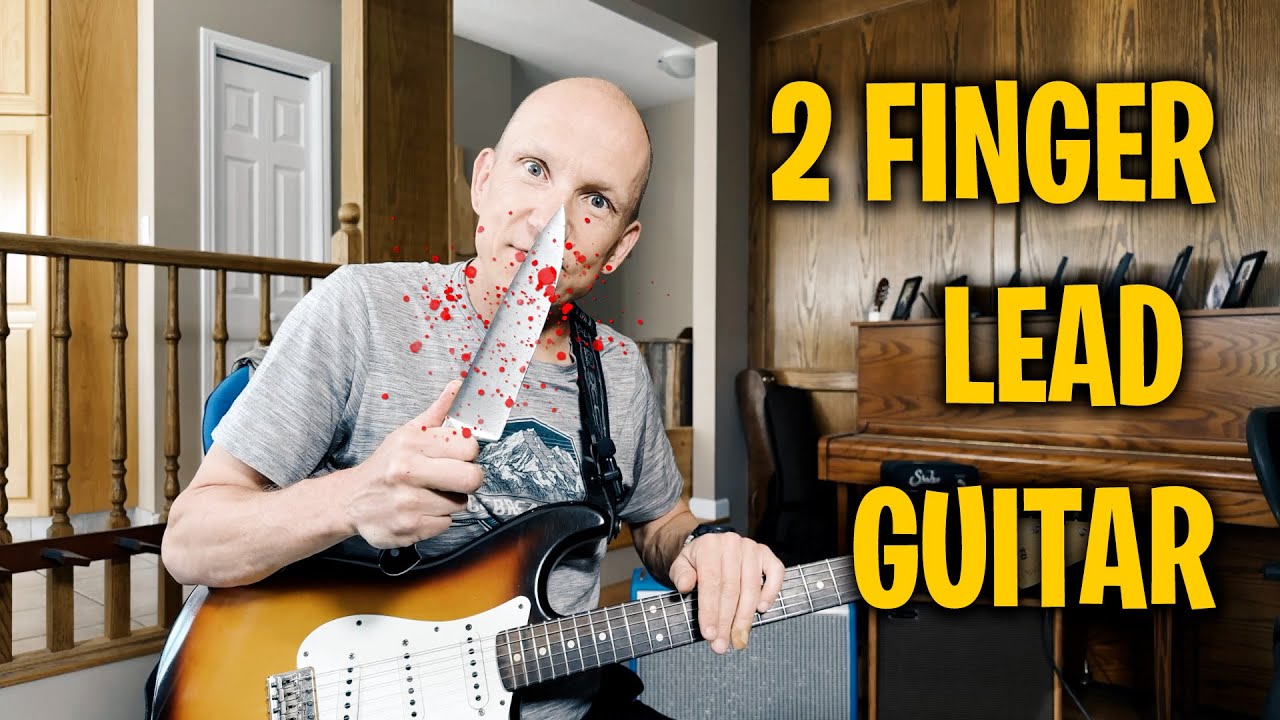how-to-play-lead-guitar-with-2-fingers-youtube