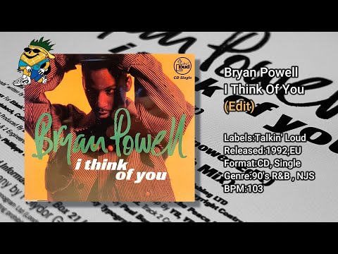 Bryan Powell — Bryan Powell - I Think Of You 1992 CDS