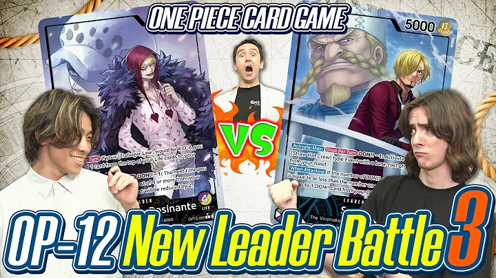 ONE PIECE CARD GAME OP-12 New Leader Battle 3