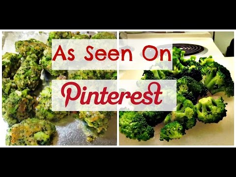 Pinterest Recipe Creation : Broccoli Tots