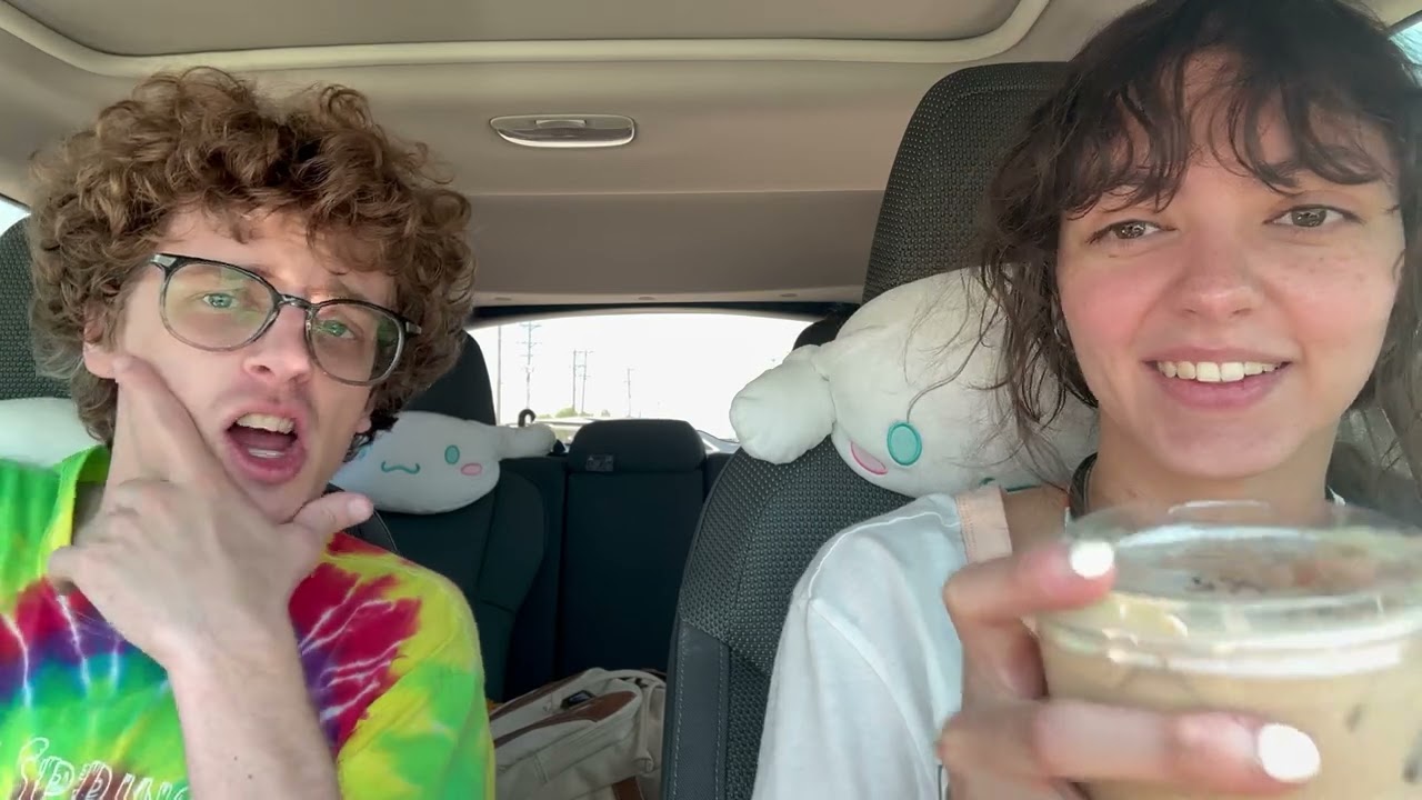 trying dutch bro's iced kicker with vinny