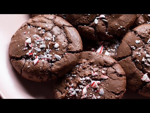 Peppermint Brownie Cookies Recipe by Jesse • Holiday Cookie Countdown • Tasty