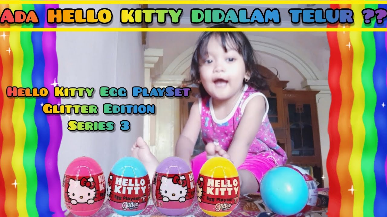 hello kitty egg playset